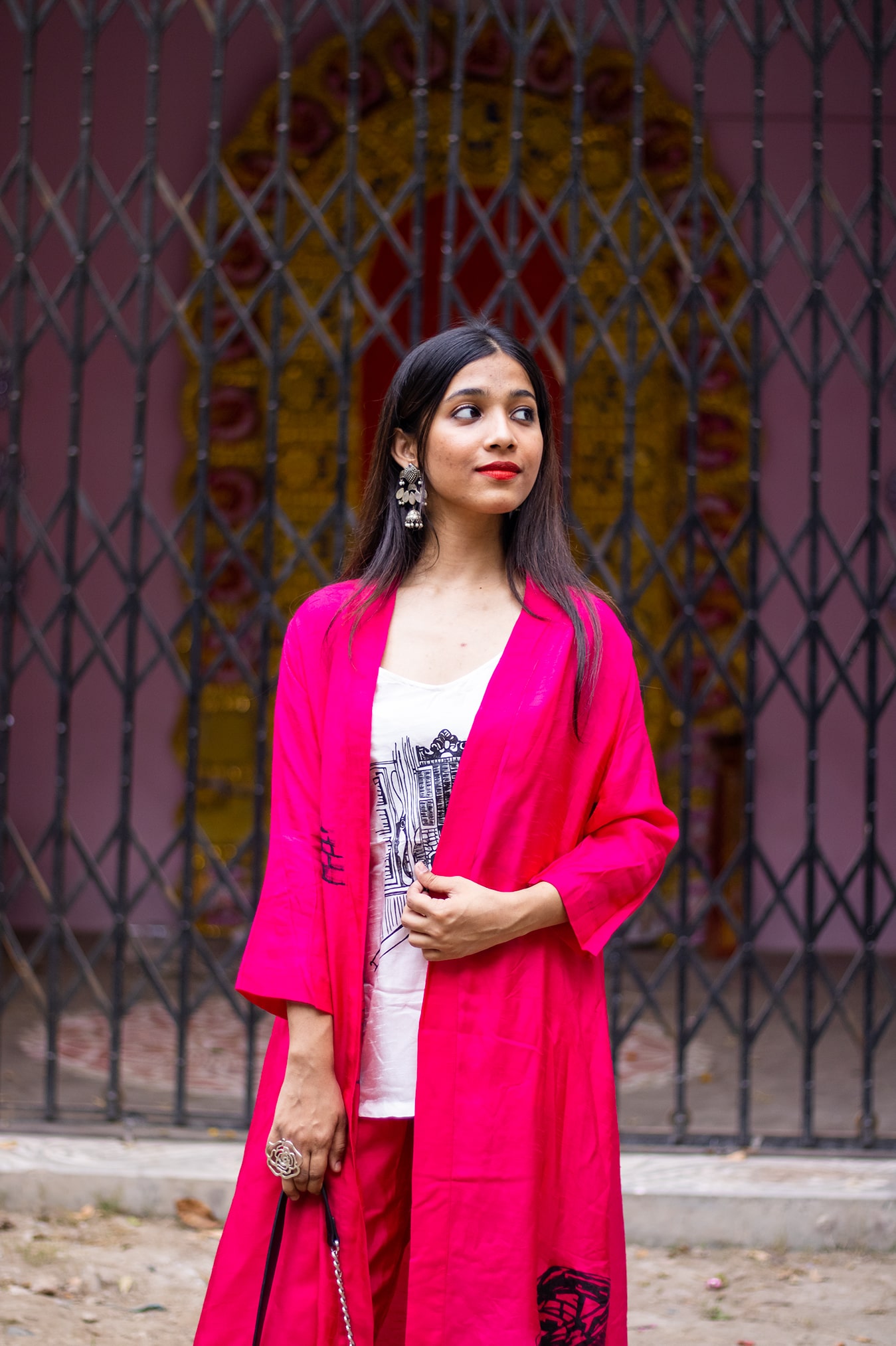 Fuschia Pink Three Piece Set thumbnail